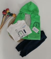 Aslan Figürlü Yeşil Yelekli Takım