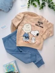 Snoopy  and Charlie 2'li Eşofman Takım