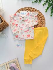 Kelebek Desenli Ribana 2'li Takım