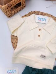 Clup Yaka Fitilli Sweat 2'li Takım