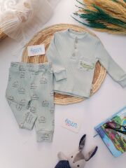 Timsah Desenli Ribana 2'li Takım