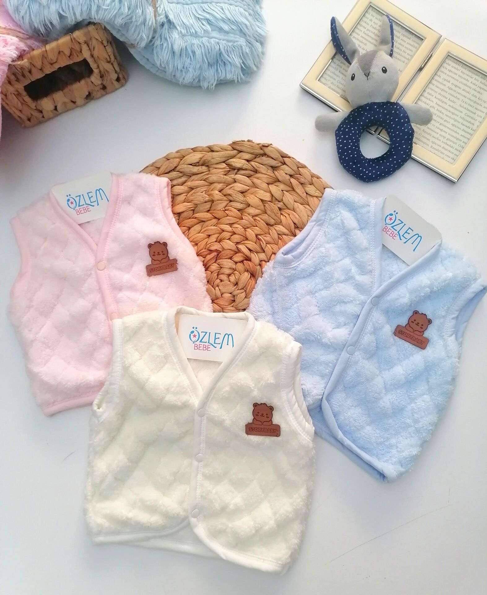 Düğmeli Welsoft Bebek Yeleği