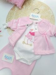 Sporcu Leylek Hırkalı 3'lü Takım