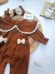 Kat Kat Güpür Yakalı Tulum