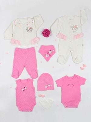 Minik Fare Pembe 8'li Hastane Çıkışı